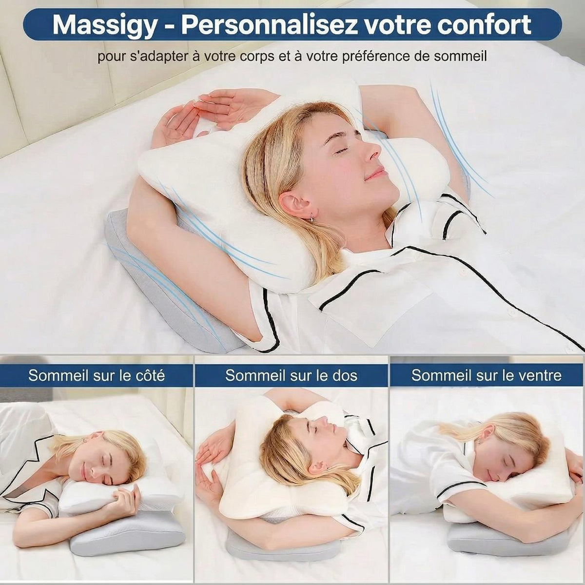 MASSIGY™ ErgoRelief Pillow